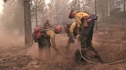 Watch OR Wildland Crews Discuss Mopping Up Fire