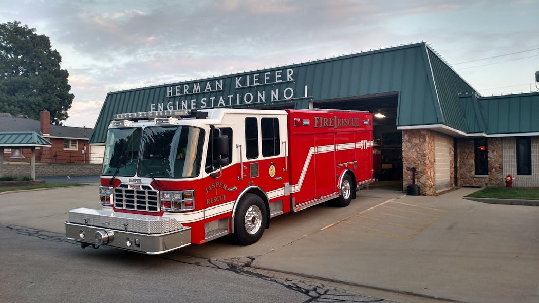 Jasper, IN, Fire Dept. Puts Unique Heavy Rescue in Service Firehouse