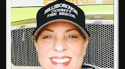 Hillsborough County firefighter Patti Valero, who got back on the job after overcoming a below-the-knee left leg amputation.
