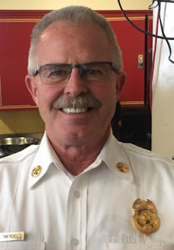 San Francisco Battalion Chief Terry Smerdel. San Francisco Battalion Chief Terry Smerdel.