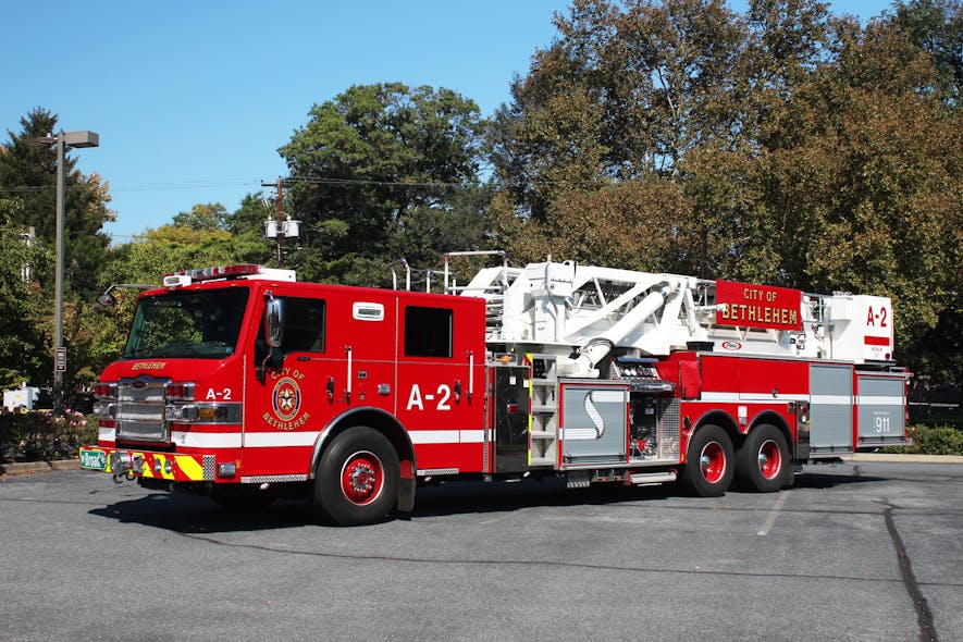Bethlehem, PA, Fire Dept. Reaches New Heights With MidMount Aerial
