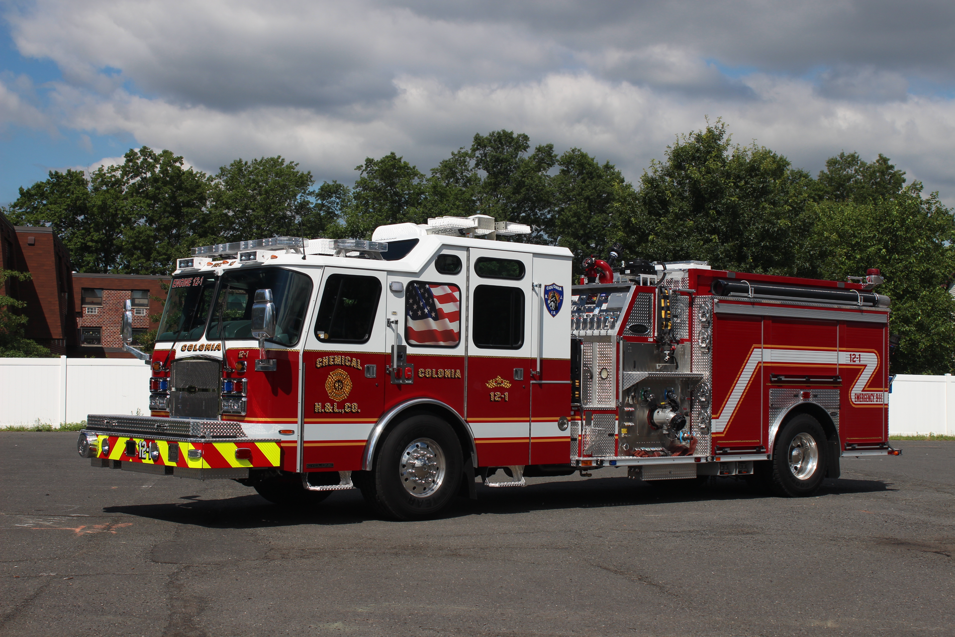 Colonia, NJ, Fire Dept. Puts Custom Pumper in Service Firehouse