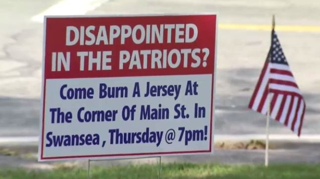 Swansea Fire Chief Won't Provide Permit For NFL Patriot Jersey-Burning ...