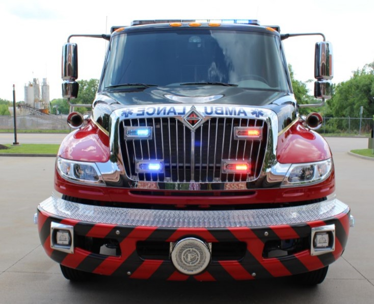 Warning light manufacturer Code 3 is offering a new style of light called PriZm II. It features three rows of eight LED lightheads that can flash in a variety of patterns.