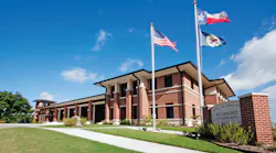 To save on construction costs and contractor overhead, the City of Richmond, TX, used their public works department to complete the rough grading and building pad themselves.