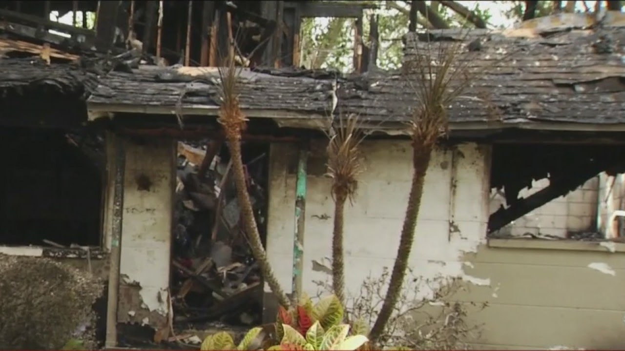FL Firefighter's Home Destroyed by Fire During Irma