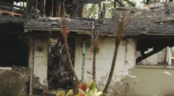 FL Firefighter's Home Destroyed by Fire During Irma