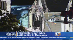 Three PA Firefighters Injured Battling Overnight Blaze