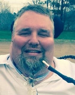 Mosinee, WI, firefighter-EMT Matthew Deicher, who died Saturday from complications of a 2003 ambulance crash that paralyzed him from the neck down. Mosinee, WI, firefighter-EMT Matthew Deicher, who died Saturday from complications of a 2003 ambulance crash that paralyzed him from the neck down.