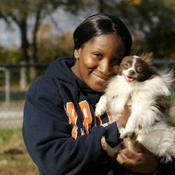 FDNY paramedic Keisha Brockington, who found a threatening racist letter in her locker late last month. FDNY paramedic Keisha Brockington, who found a threatening racist letter in her locker late last month.
