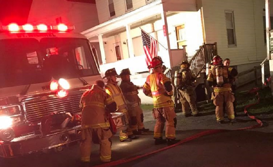 Firefighters responding to a July fire set by a woman who says she tried to burn the home three times because she was 'sick of looking at it.'