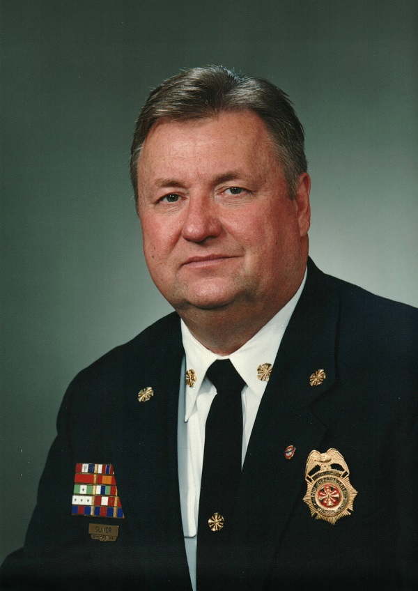 Longtime Wilson, NC, Fire/Rescue Chief Don Oliver, who retired Friday after 50 years in the fire service.