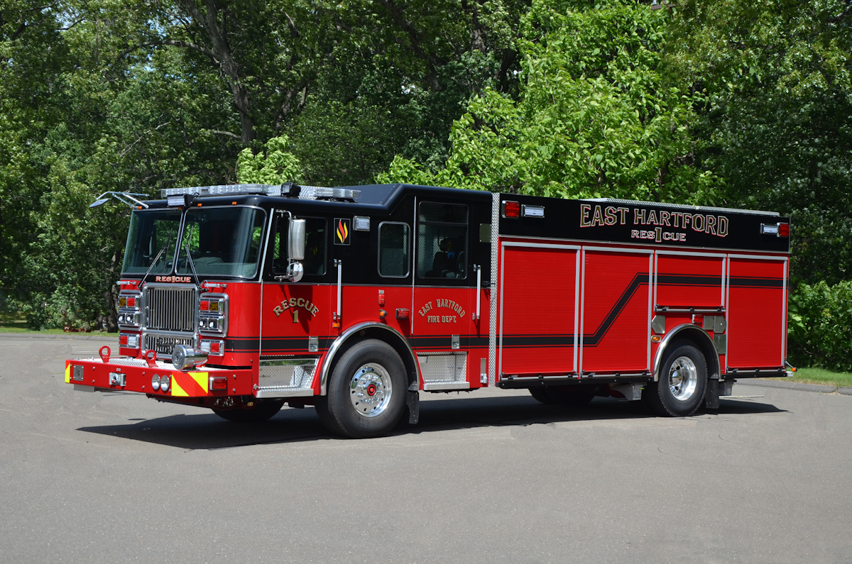 East Hartford, CT, Fire Dept. Receives new Heavy Rescue Built by