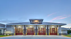 Glenmont, MD, Fire Station No. 18 received the Gold Award in the Career 1 Fire Station Awards category.