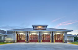Glenmont, MD, Fire Station No. 18 received the Gold Award in the Career 1 Fire Station Awards category. Glenmont, MD, Fire Station No. 18 received the Gold Award in the Career 1 Fire Station Awards category.