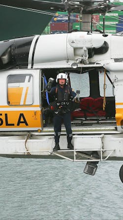 For the past 20-plus years, Dubron has been assigned to one of the Los Angeles County Fire Department Firehawk multi-mission helicopters. For the past 20-plus years, Dubron has been assigned to one of the Los Angeles County Fire Department Firehawk multi-mission helicopters.