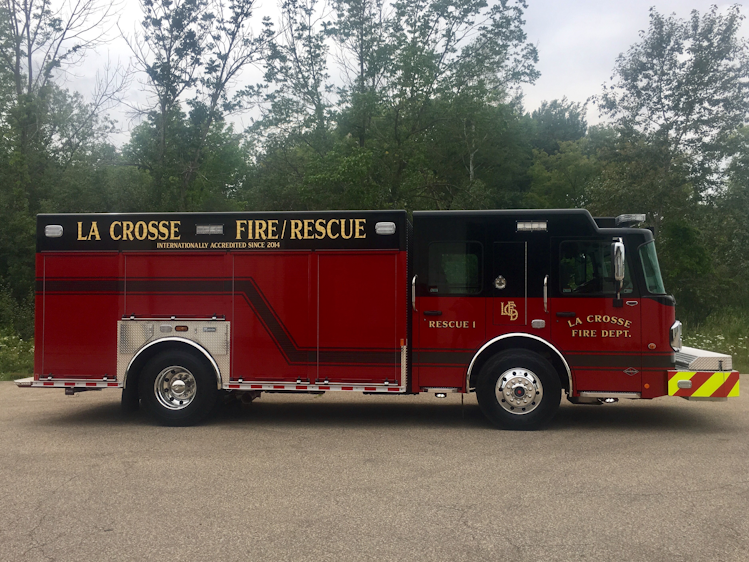 La Crosse, WI, Fire Dept. Puts New Rescue Truck in Service Firehouse