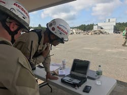 D4H software running in the field with North Eastern Massachusetts Technical Rescue Team at Joint Base Cape Cod, MA.
