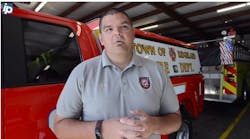 Ridgeland Fire Chief Bradley Bonds describes the scene where a hayride was struck by a vehicle.