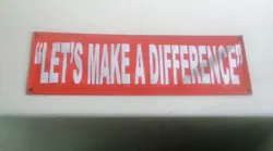 In my fire station, we have a banner over the door leading to the apparatus floor that reads “Let's Make A Difference.” It has been there for 20 years. We have all seen similar signs in our stations, but how many of us sit down with our new hires and simply ask them, “What does that sign mean to you?'