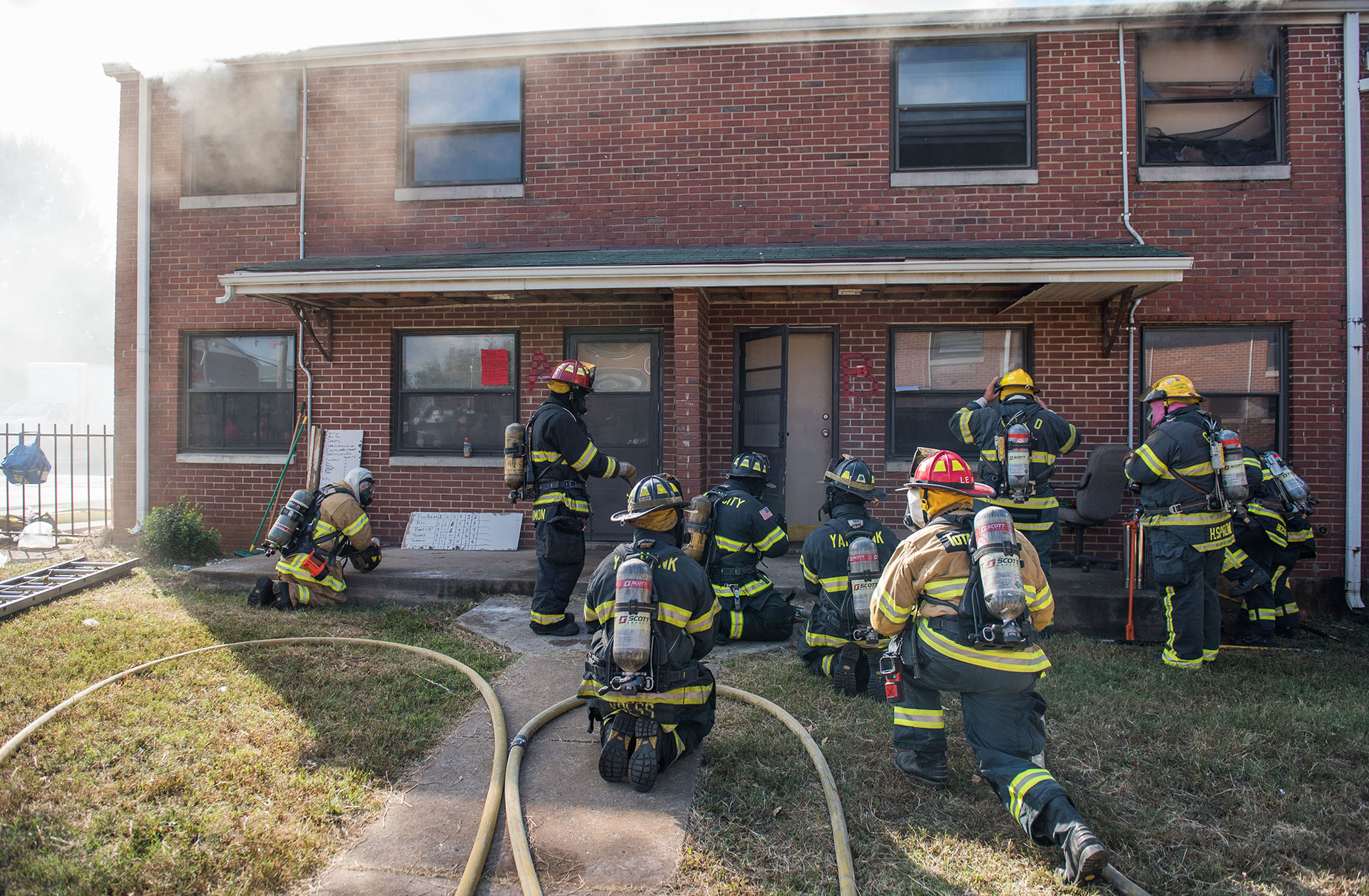 Consistency is key when training with neighboring departments.