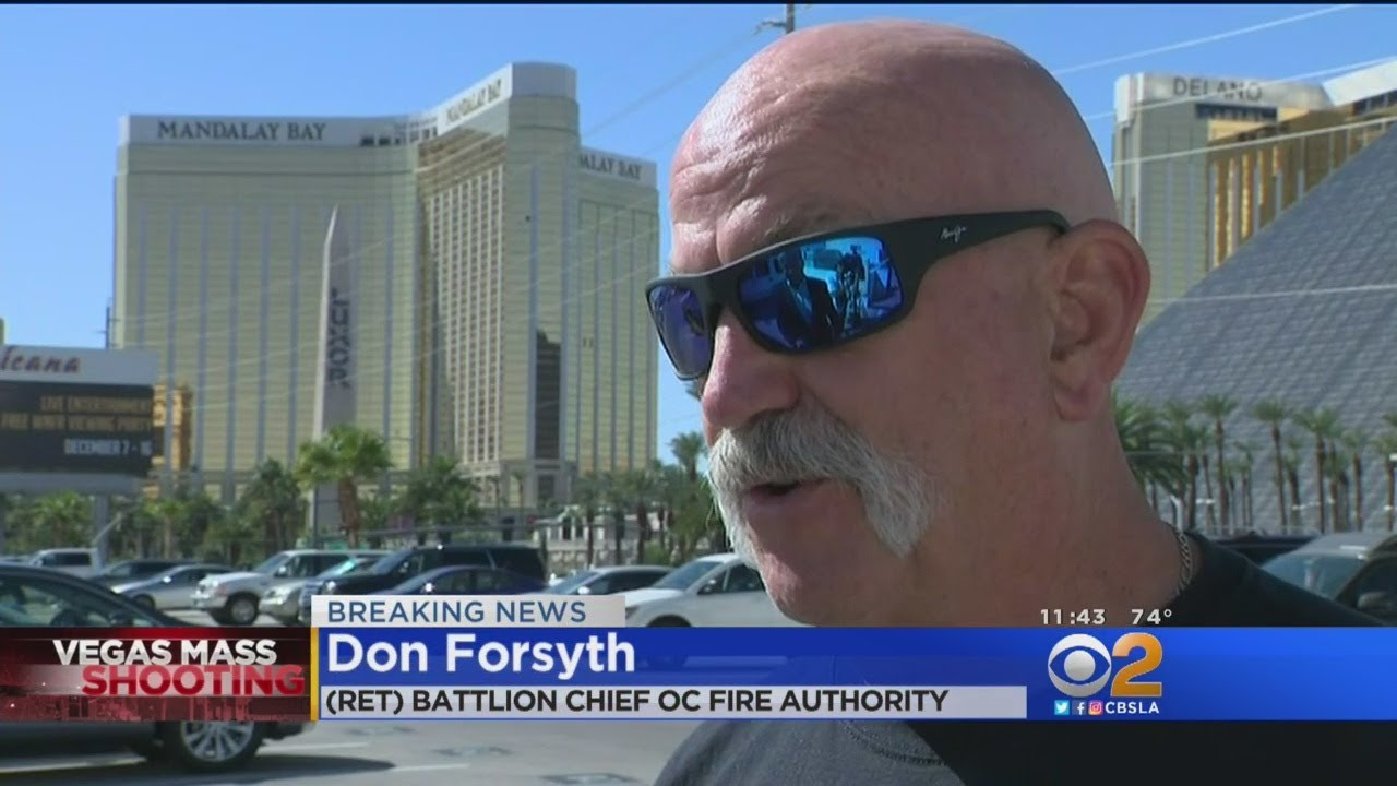 Retired CA Chief Jumps Into Action amid Vegas Shooting