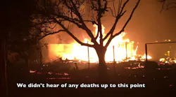 Watch Stunned CA Firefighters Arrive to Tackle Wildfire
