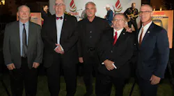 From left: Chris Brannigan, Harry Carter, Paul F. Hashagen, Barry Furey and Tim Sendelbach.