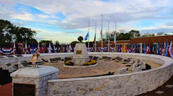 The National Fallen Firefighters Memorial at the National Fire Academy in Emmitsburg, MD.