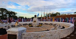 The National Fallen Firefighters Memorial at the National Fire Academy in Emmitsburg, MD. The National Fallen Firefighters Memorial at the National Fire Academy in Emmitsburg, MD.