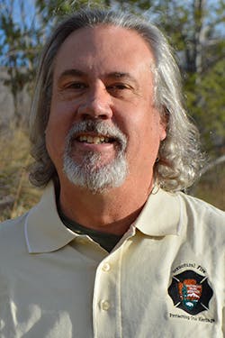 Brian Johnson is the new branch chief for the National Park Service Structural Fire Management.