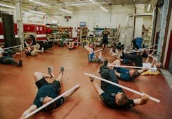 In order to stop the cycle of enduring pain and injuries, and then working out to try to fix them, we must focus on job-specific training. In order to stop the cycle of enduring pain and injuries, and then working out to try to fix them, we must focus on job-specific training.