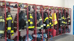Ready Rack donated a Wall Mounted Red Rack™ storage racks system to help the Oceanside Fire Department rebuild after Super Storm Sandy. Ready Rack donated a Wall Mounted Red Rack™ storage racks system to help the Oceanside Fire Department rebuild after Super Storm Sandy.
