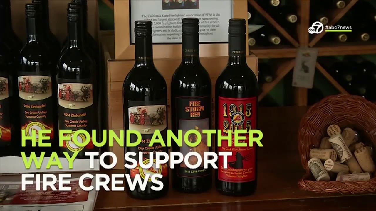 CA Winery Raising Funds for Firefighters with Special Wine
