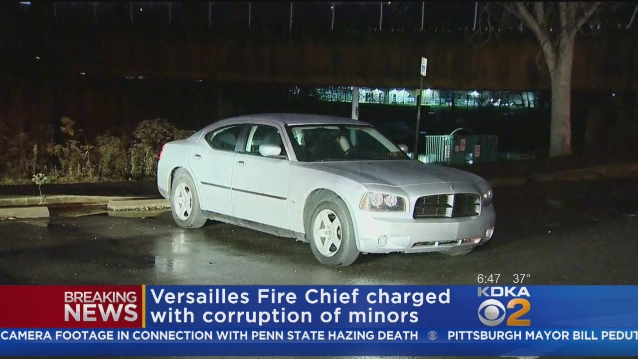 PA Fire Chief Arrested for Having Sex with Minor