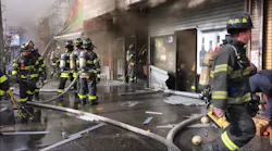 Watch FDNY Respond to Large Commercial Blaze