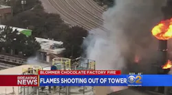 Chicago FFs Tackle Mechanical Blaze at Chocolate Factory