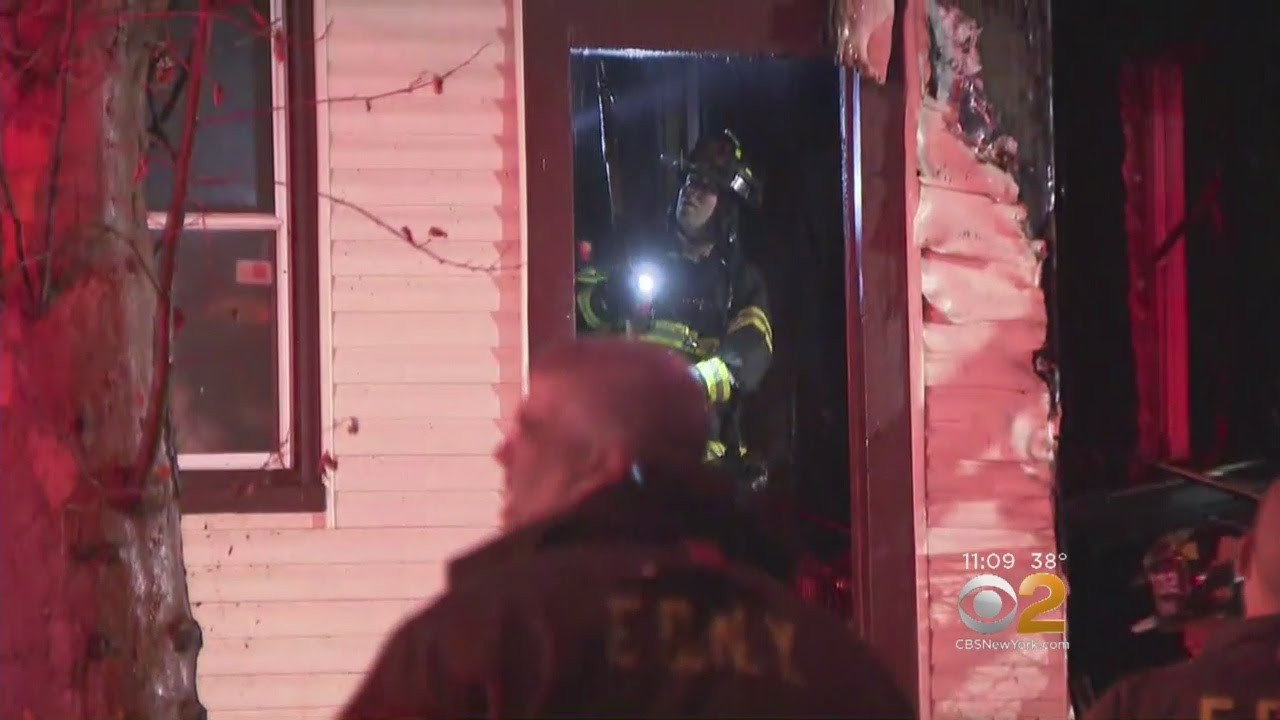Fire Damages Two Jamaica, Queens, NY, Homes, Injures Firefighter