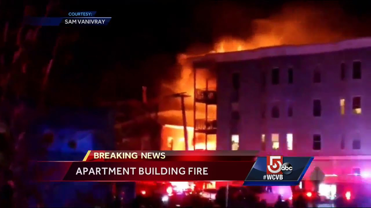 Fast-moving fire rips damages 3 buildings