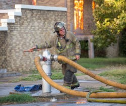 Understanding static and residual pressures will also assist firefighters with determining the number of hoselines that a hydrant can supply.