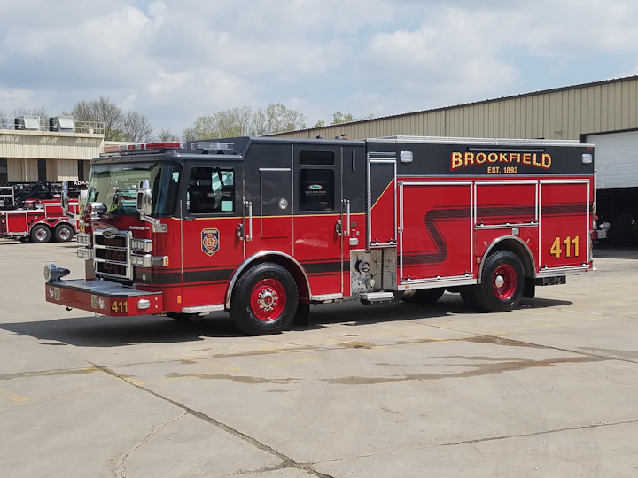 Brookfield, IL, Fire Dept. Gets New Custom Pumper Built by Pierce