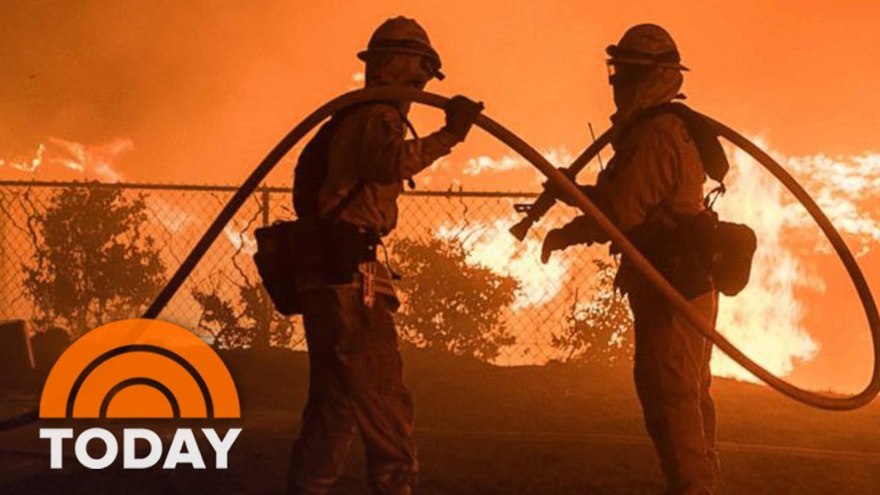 Communities Rally for CA Firefighters Away from Families