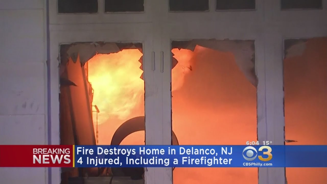 NJ House Fire Leaves Four Injured