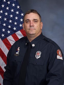 Tallahassee, FL, firefighter Jeffery Atkinson, who died Thursday at his station while on duty. Tallahassee, FL, firefighter Jeffery Atkinson, who died Thursday at his station while on duty.