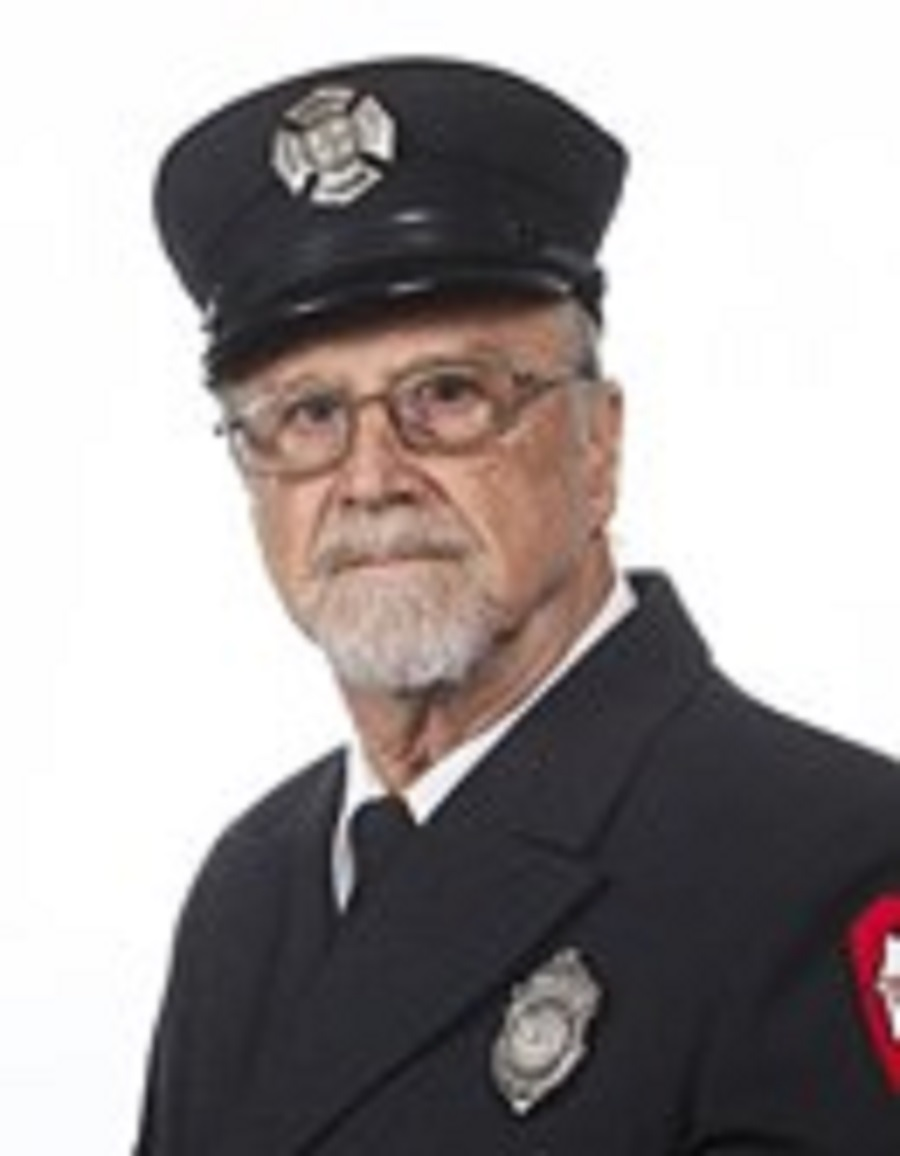 Firefighter Craig A. Maull with Haddon Fire Company #1 in Haddonfield, NJ.