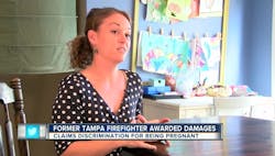 Former Tampa firefighter-paramedic Tanja Vidovic.