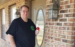 New Athens, IL, Fire Capt. Larry Weber. New Athens, IL, Fire Capt. Larry Weber.