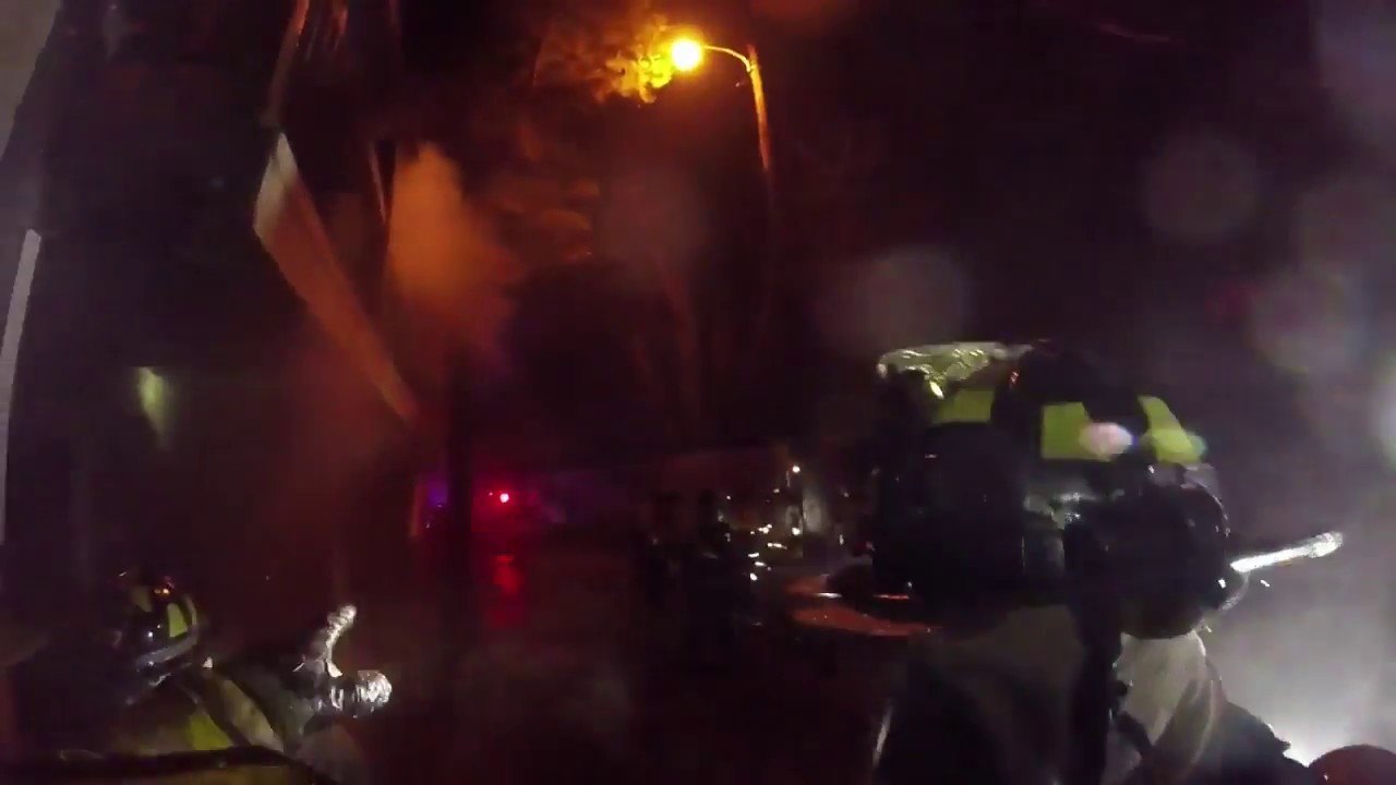 Oklahoma City Firefighters Helmet Cam Apartment Fire - Firefighter ...