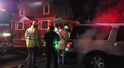 Watch PA Firefighters Operate During Overnight House Fire