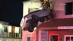 Watch CA Firefighters Rescue Victims after Car Goes Airborne